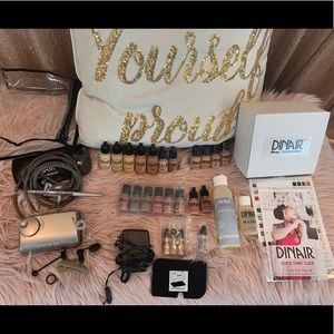DINAIR PRO AIRBRUSH MAKEUP KIT (LIKE NEW)